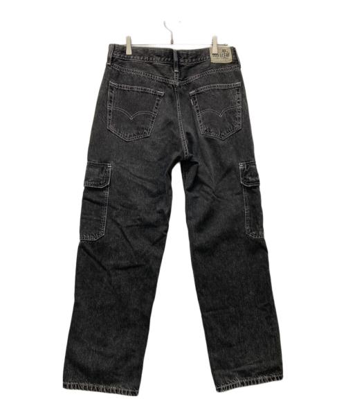 LEVI'S（リーバイス）LEVI'S (リーバイス) カーゴデニムパンツ ブラック サイズ:SIZE 81cm (W32)の古着・服飾アイテム
