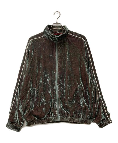 SUPREME（シュプリーム）SUPREME (シュプリーム) Crushed Velvet Track Jacket オリーブ サイズ:Lの古着・服飾アイテム