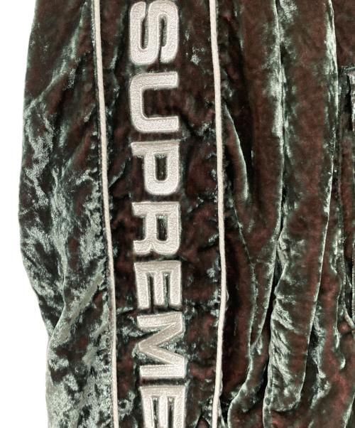 SUPREME（シュプリーム）SUPREME (シュプリーム) Crushed Velvet Track Jacket オリーブ サイズ:Lの古着・服飾アイテム