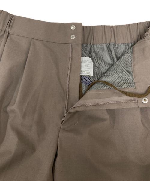 KOLOR（カラー）KOLOR (カラー) 切替デザインショートパンツ ブラウン サイズ:3の古着・服飾アイテム