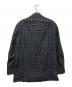 KOLOR (カラー) ツイードチェックダブルジャケット グレー×ブルー サイズ:2：16000円