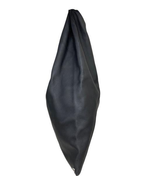 MM6 Maison Margiela（エムエムシックスメゾンマルジェラ）MM6 Maison Margiela (エムエムシックスメゾンマルジェラ) レザージャパニーズトートバッグ ブラックの古着・服飾アイテム