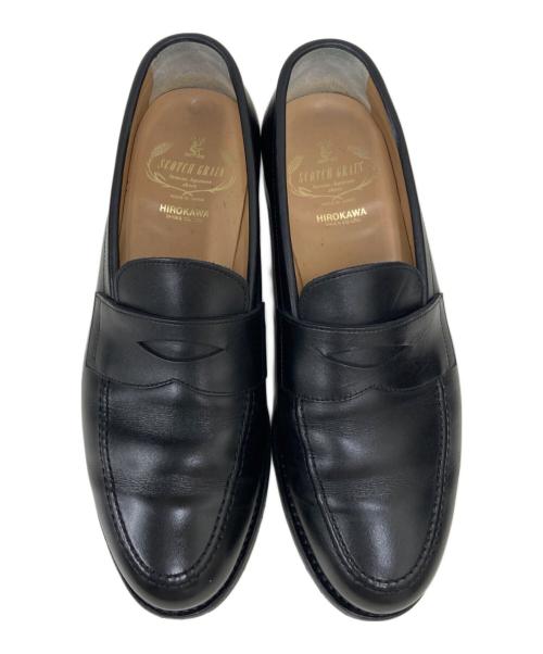 SCOTCH GRAIN（スコッチグレイン）SCOTCH GRAIN (スコッチグレイン) コインローファー ブラック サイズ:25cmの古着・服飾アイテム