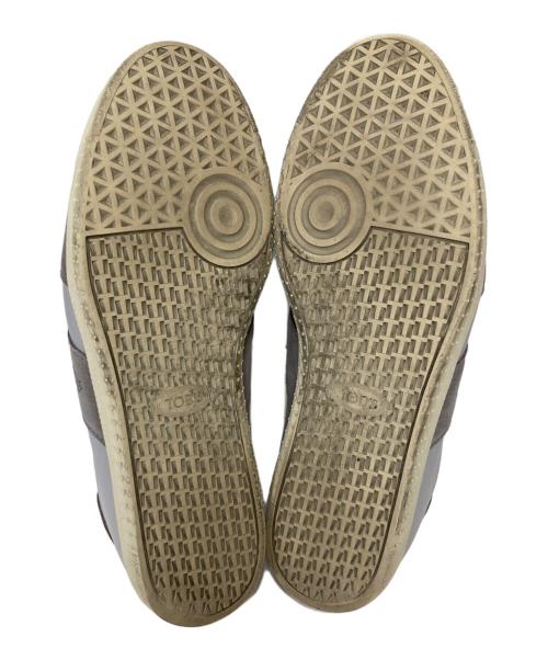 TOD'S（トッズ）TOD'S (トッズ) レザー＆スエード スニーカー グレー サイズ:SIZE 9 1/2の古着・服飾アイテム