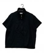 THE RERACSザ リラクス）の古着「HALF ZIP STAND COLLAR PULLOVER」｜ブラック