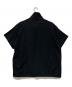 THE RERACS (ザ リラクス) HALF ZIP STAND COLLAR PULLOVER ブラック サイズ:48：9000円