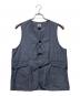 POST O'ALLS（ポストオーバーオールズ）の古着「ロイヤルトラベラーベスト」｜ブルー