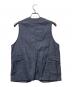 POST O'ALLS (ポストオーバーオールズ) ロイヤルトラベラーベスト ブルー サイズ:Ｓ：10000円