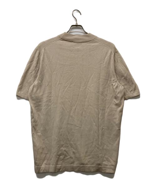 GRAN SASSO（グランサッソ）GRAN SASSO (グランサッソ) 半袖ニット ベージュ サイズ:SIZE 54の古着・服飾アイテム