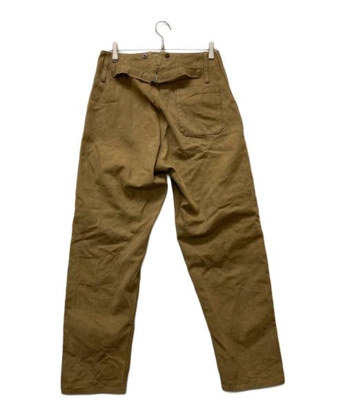 NIGEL CABOURN（ナイジェルケーボン）NIGEL CABOURN (ナイジェルケーボン) CLASSIC DENISON PANT ブラウン サイズ:SIZE 32の古着・服飾アイテム