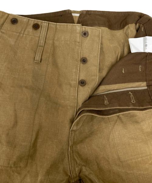 NIGEL CABOURN（ナイジェルケーボン）NIGEL CABOURN (ナイジェルケーボン) CLASSIC DENISON PANT ブラウン サイズ:SIZE 32の古着・服飾アイテム