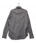Finamore (フィナモレ) コットンチェックシャツ グレー サイズ:SIZE L：6000円