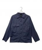 NIGEL CABOURNナイジェルケーボン）の古着「MILITARY SHIRT JACKET」｜ネイビー