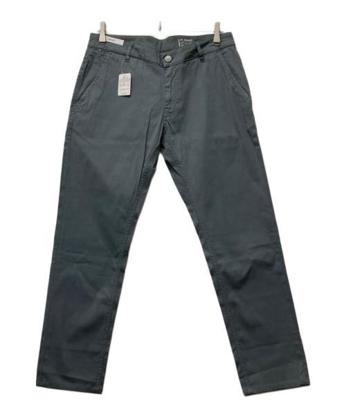 PT TORINO（ピーティートリノ）PT TORINO (ピーティートリノ) TOMORROW LAND (トゥモローランド) GRUNGE カラーデニム グレー サイズ:SIZE34 未使用品の古着・服飾アイテム