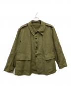 French Militaryフレンチミリタリー）の古着「M-38 Bourgeron Jacket」｜オリーブ