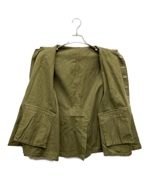 French Military（フレンチミリタリー）French Military (フレンチミリタリー) M-38 Bourgeron Jacket オリーブ サイズ:2の古着・服飾アイテム