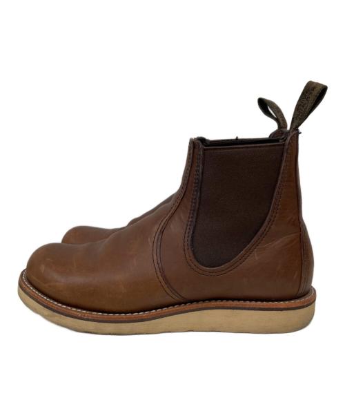 RED WING（レッドウィング）RED WING (レッドウィング) CLASSIC CHELSEA ブラウン サイズ:25cmの古着・服飾アイテム