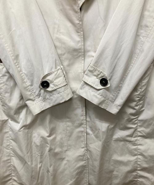 MaxMara（マックスマーラ）MaxMara (マックスマーラ) ポリエステルコットンベルテッドチェスターコート ベージュ サイズ:36の古着・服飾アイテム