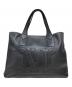 MaxMara (マックスマーラ) Mロゴレザートートバッグ ブラック：13000円