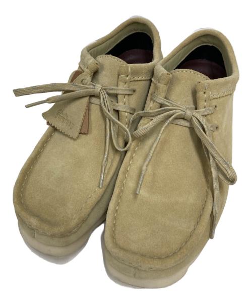 CLARKS（クラークス）CLARKS (クラークス) Wallabee GTX ベージュ サイズ:SIZE UK7の古着・服飾アイテム