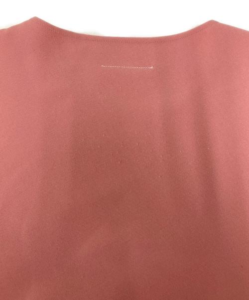 MM6 Maison Margiela（エムエムシックスメゾンマルジェラ）MM6 Maison Margiela (エムエムシックスメゾンマルジェラ) アシンメトリーワンピース ピンク サイズ:SIZE Sの古着・服飾アイテム