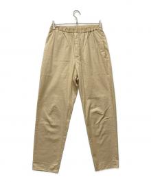 JIL SANDER（ジルサンダー）の古着「コットンギャバジン イージートラウザーパンツ」｜ベージュ