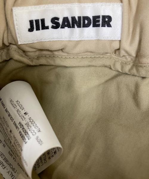 JIL SANDER（ジルサンダー）JIL SANDER (ジルサンダー) コットンギャバジン イージートラウザーパンツ ベージュ サイズ:44の古着・服飾アイテム