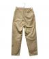 JIL SANDER (ジルサンダー) コットンギャバジン イージートラウザーパンツ ベージュ サイズ:44：16000円