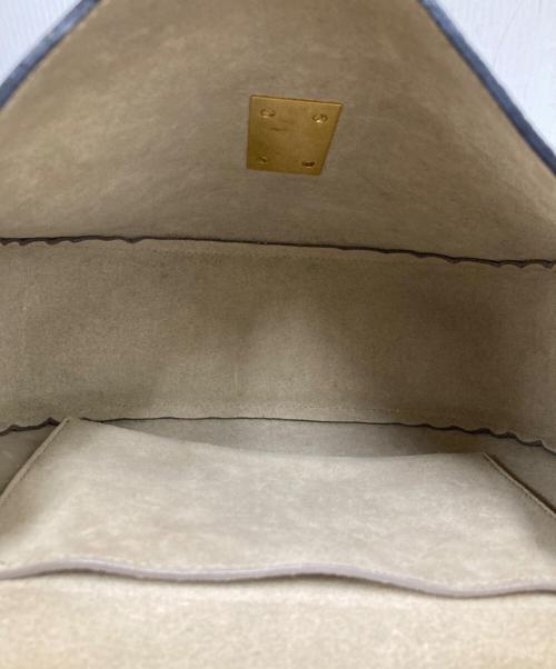 Chloe（クロエ）Chloe (クロエ) ドリュー チェーンショルダーバッグ ベージュの古着・服飾アイテム