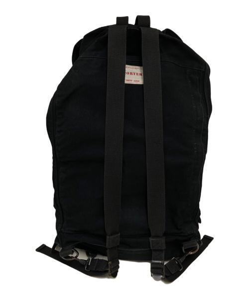 WACKO MARIA（ワコマリア）WACKO MARIA (ワコマリア) PORTER (ポーター) コラボバックパック ブラックの古着・服飾アイテム