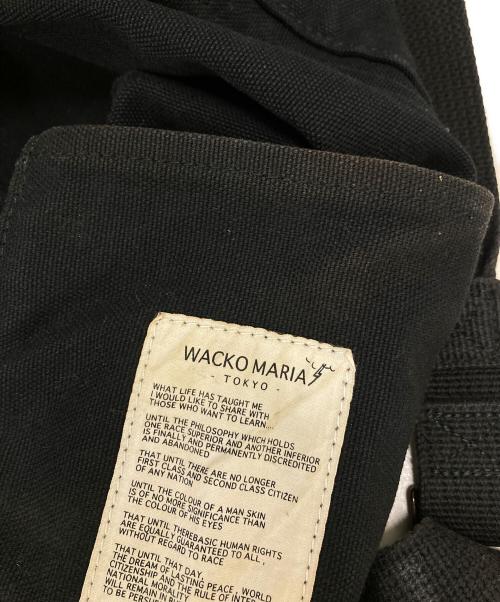 WACKO MARIA（ワコマリア）WACKO MARIA (ワコマリア) PORTER (ポーター) コラボバックパック ブラックの古着・服飾アイテム