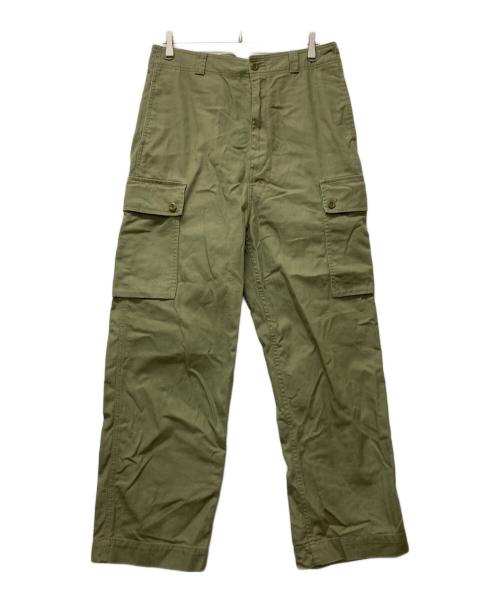 NIGEL CABOURN（ナイジェルケーボン）NIGEL CABOURN (ナイジェルケーボン) カーゴパンツ カーキ サイズ:SIZE 32の古着・服飾アイテム