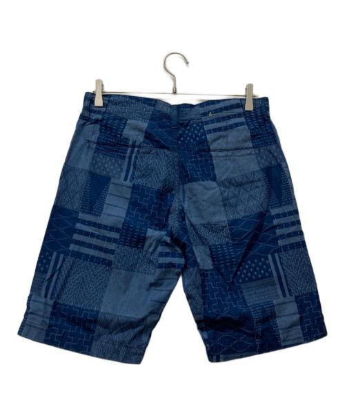 FDMTL（ファンダメンタル）FDMTL (ファンダメンタル) 刺し子ハーフパンツ ネイビー サイズ:SIZE W30 未使用品の古着・服飾アイテム