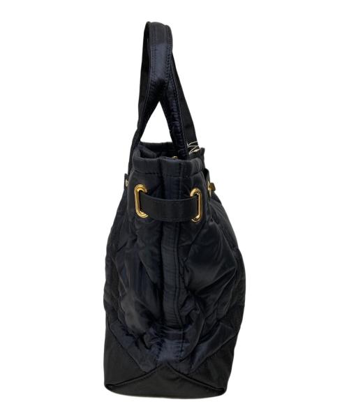SITA PARANTICA（シータパランティカ）sita parantica (シータパランティカ) キルティングナイロントートバッグ ブラックの古着・服飾アイテム