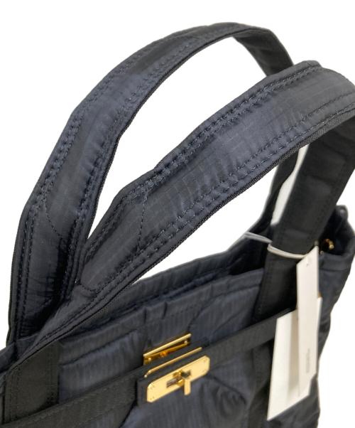 SITA PARANTICA（シータパランティカ）sita parantica (シータパランティカ) キルティングナイロントートバッグ ブラックの古着・服飾アイテム