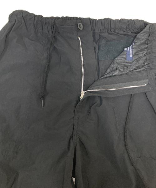 COMME des GARCONS HOMME（コムデギャルソン オム）COMME des GARCONS HOMME (コムデギャルソン オム) ナイロンタイプライターパンツ ブラック サイズ:Ｍの古着・服飾アイテム