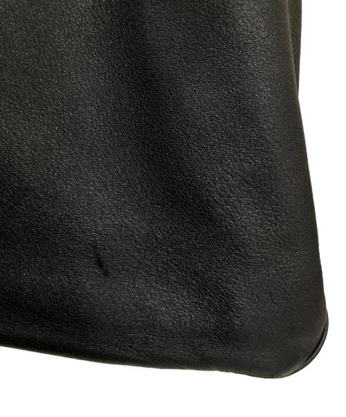 DIOR HOMME（ディオール オム）Dior Homme (ディオール オム) レザーボストンバッグ ブラックの古着・服飾アイテム