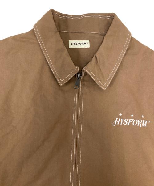 HYSFORM（ハイスフォーム）HYSFORM (ハイスフォーム) COMFORTABLE WORK JACKET ブラウン サイズ:XLの古着・服飾アイテム