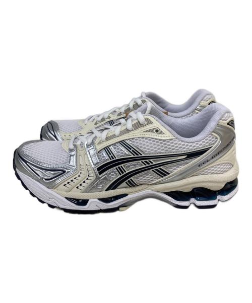 asics（アシックス）asics (アシックス) GEL-KAYANO 14 ホワイト サイズ:25cm 未使用品の古着・服飾アイテム