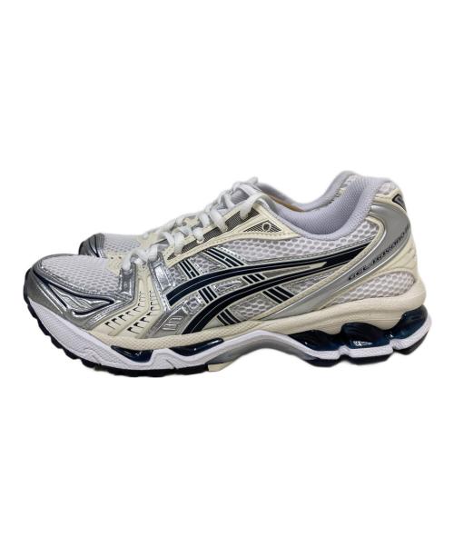 asics（アシックス）asics (アシックス) GEL-KAYANO 14 ホワイト サイズ:25cm 未使用品の古着・服飾アイテム