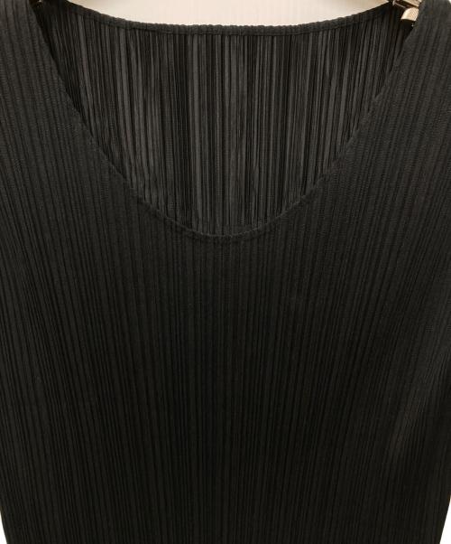 PLEATS PLEASE（プリーツプリーズ）PLEATS PLEASE (プリーツプリーズ) プリーツワンピース ブラック サイズ:Mの古着・服飾アイテム