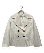 Max Mara Studioマックスマーラ ストゥディオ）の古着「ダブルジャケット」｜ホワイト