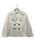 MAX MARA STUDIO（マックスマーラ ストゥディオ）の古着「ダブルジャケット」｜ホワイト