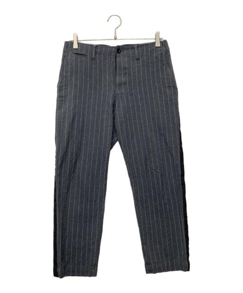 sacai（サカイ）sacai (サカイ) シンチバックテーパードアンクルパンツ ネイビー サイズ:１の古着・服飾アイテム