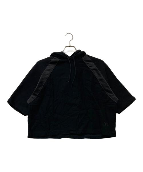 Y-3（ワイスリー）Y-3 (ワイスリー) W HOODY MAT MIX IN BLACK ブラック サイズ:SIZE XXSの古着・服飾アイテム
