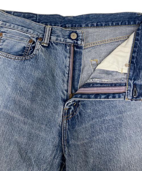 BLUE BLUE（ブルーブルー）BLUE BLUE (ブルーブルー) PP03 スーピマセルビッチデニム ワイドテーパードジーンズ インディゴ サイズ:SIZE 83.5cm (W33)の古着・服飾アイテム