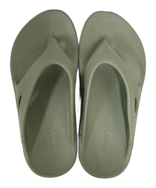 OOFOS（ウーフォス）OOFOS (ウーフォス) リカバリーサンダル オリーブ サイズ:25.5cmの古着・服飾アイテム