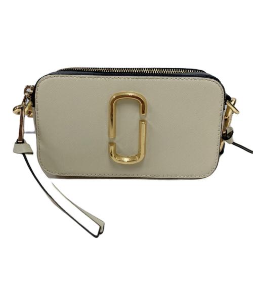 MARC JACOBS（マークジェイコブス）MARC JACOBS (マークジェイコブス) スナップショットショルダーバッグ アイボリーの古着・服飾アイテム