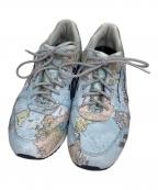 asics×ATOMSアシックス×アトモス）の古着「Asics Gel-Lyte III Atmos World Map」｜スカイブルー