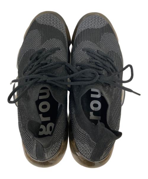 grounds（グラウンズ）grounds (グラウンズ) MOOPIEスニーカー ブラック サイズ:SIZE 30cmの古着・服飾アイテム